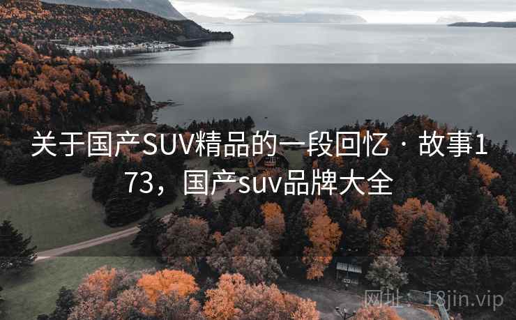 关于国产SUV精品的一段回忆 · 故事173,国产suv品牌大全